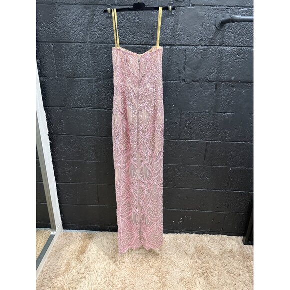 Bronx And Banco Giselle Maxi Dress in Blush - Picture 7 of 8